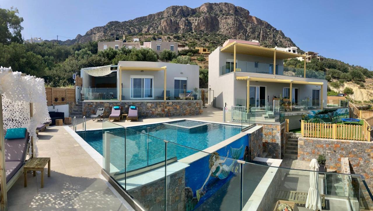 Zax Sea View Villas เอียราเปตรา ภายนอก รูปภาพ