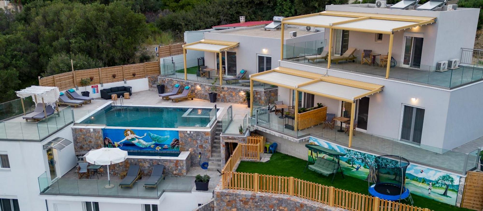 Zax Sea View Villas เอียราเปตรา ภายนอก รูปภาพ