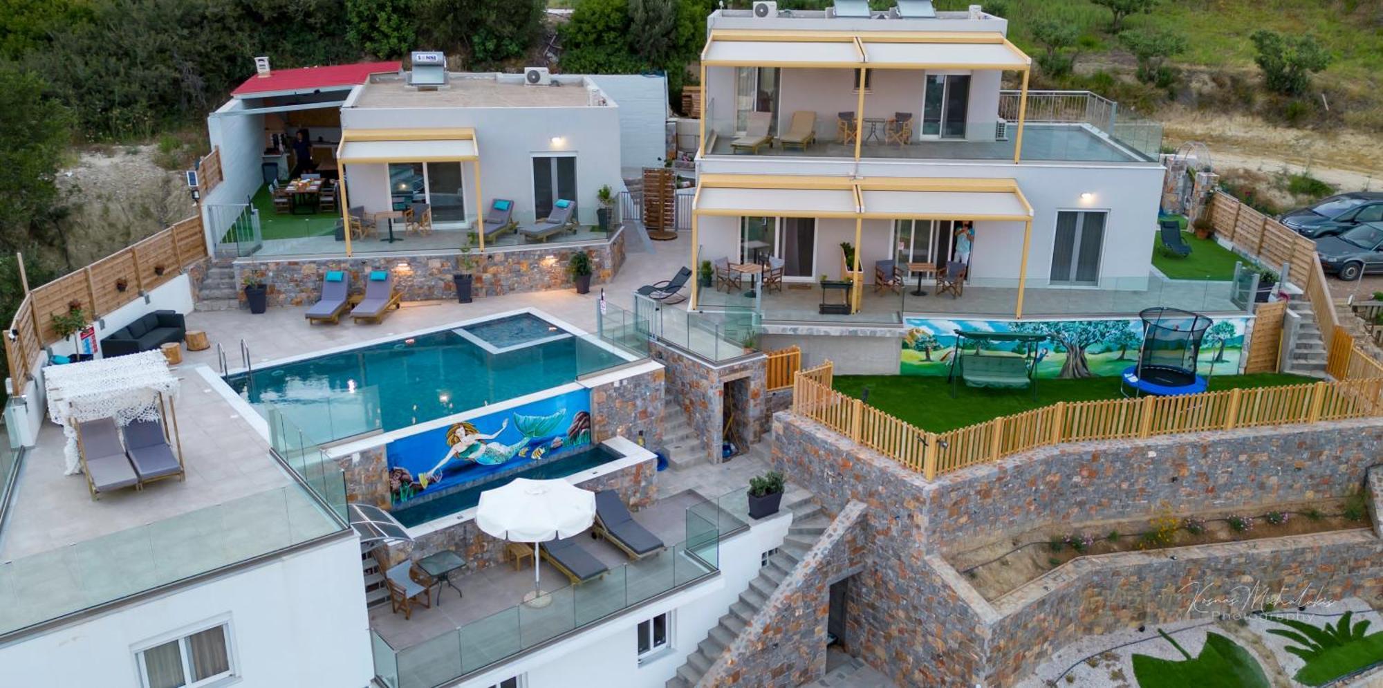 Zax Sea View Villas เอียราเปตรา ภายนอก รูปภาพ