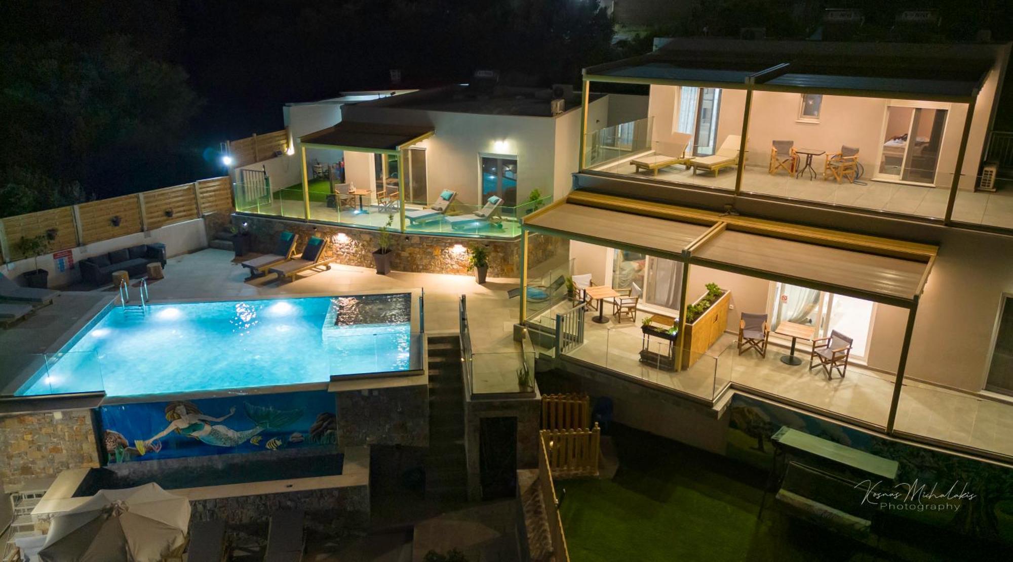 Zax Sea View Villas เอียราเปตรา ภายนอก รูปภาพ