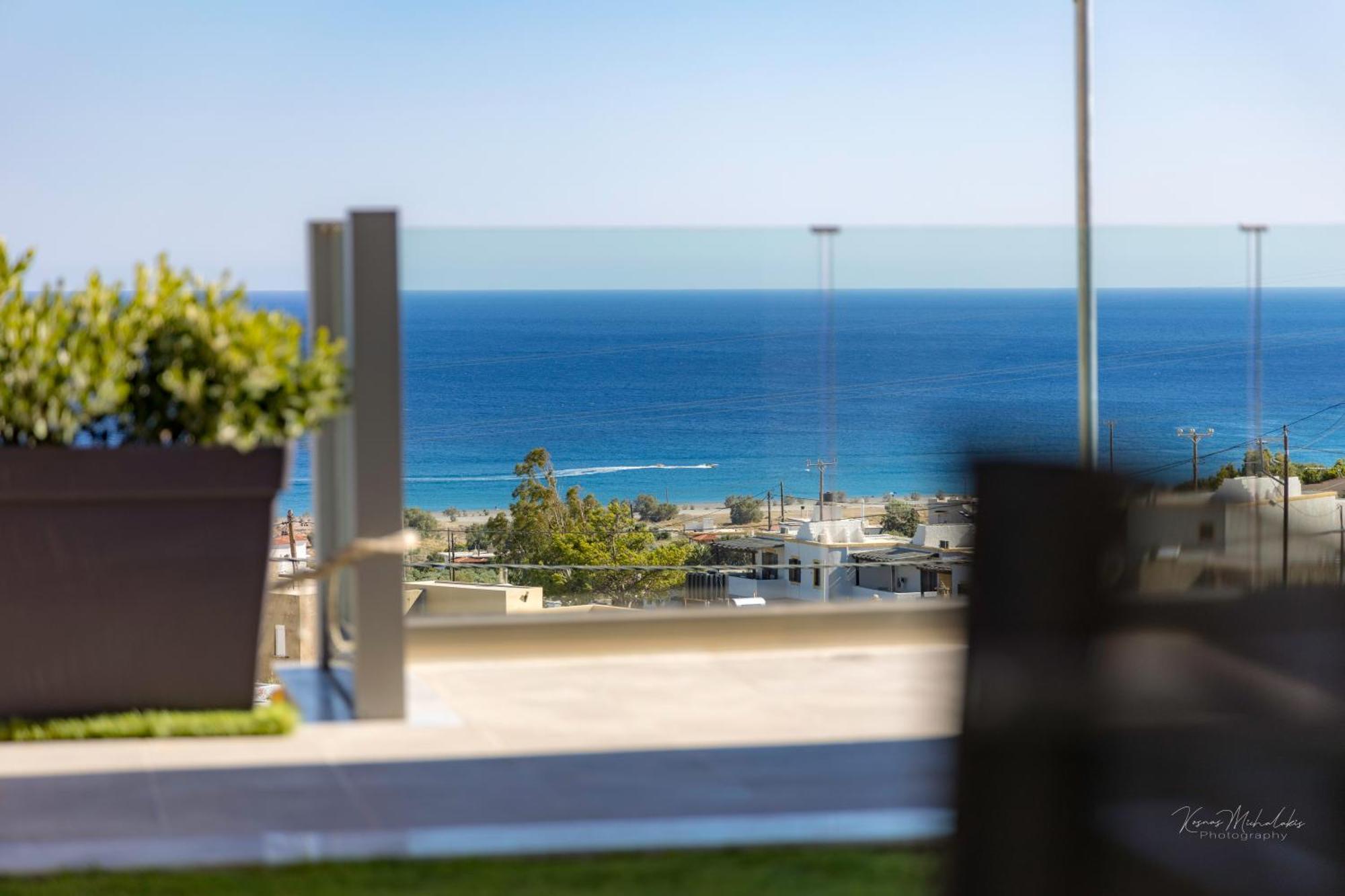 Zax Sea View Villas เอียราเปตรา ภายนอก รูปภาพ