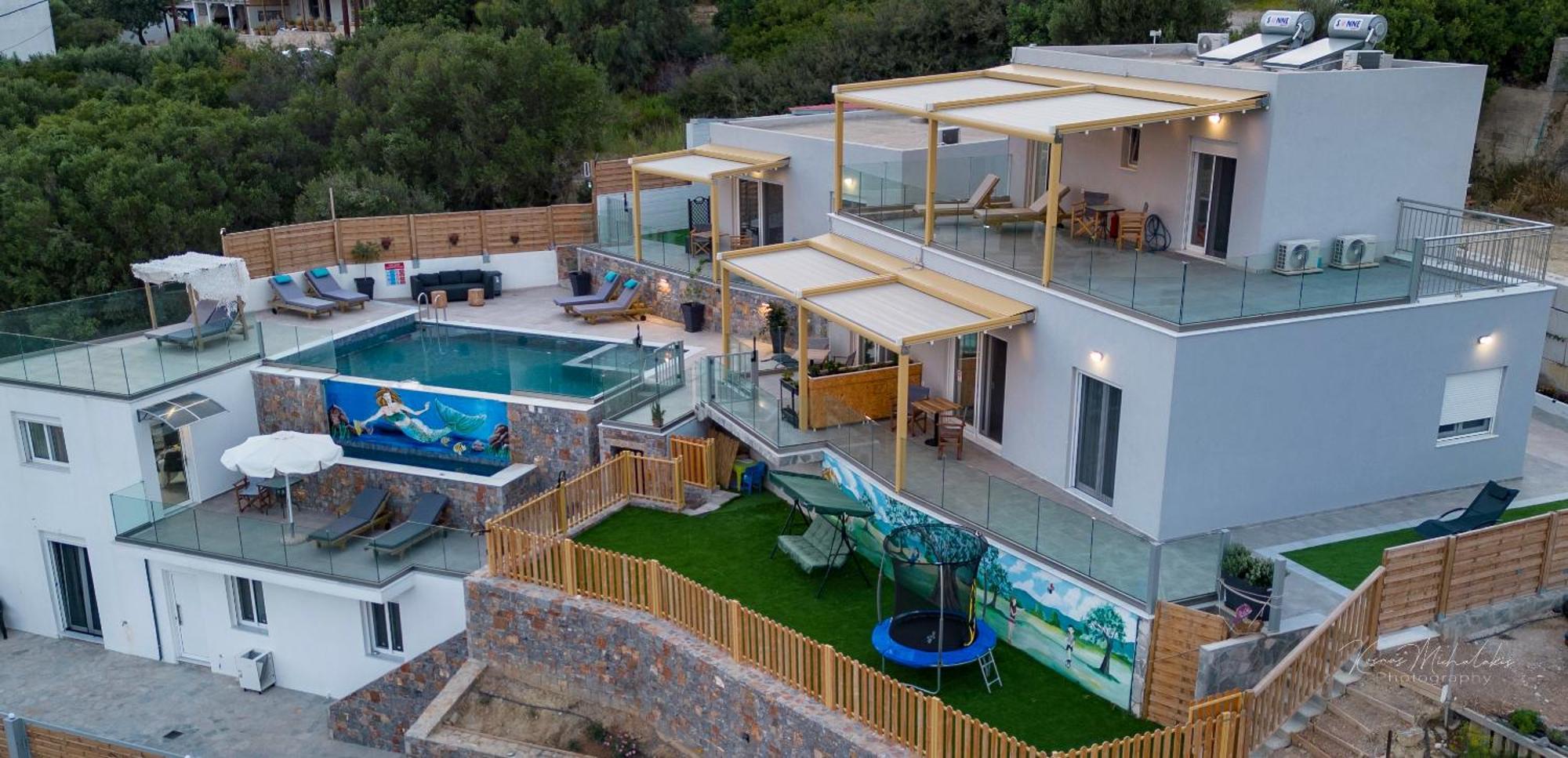 Zax Sea View Villas เอียราเปตรา ภายนอก รูปภาพ