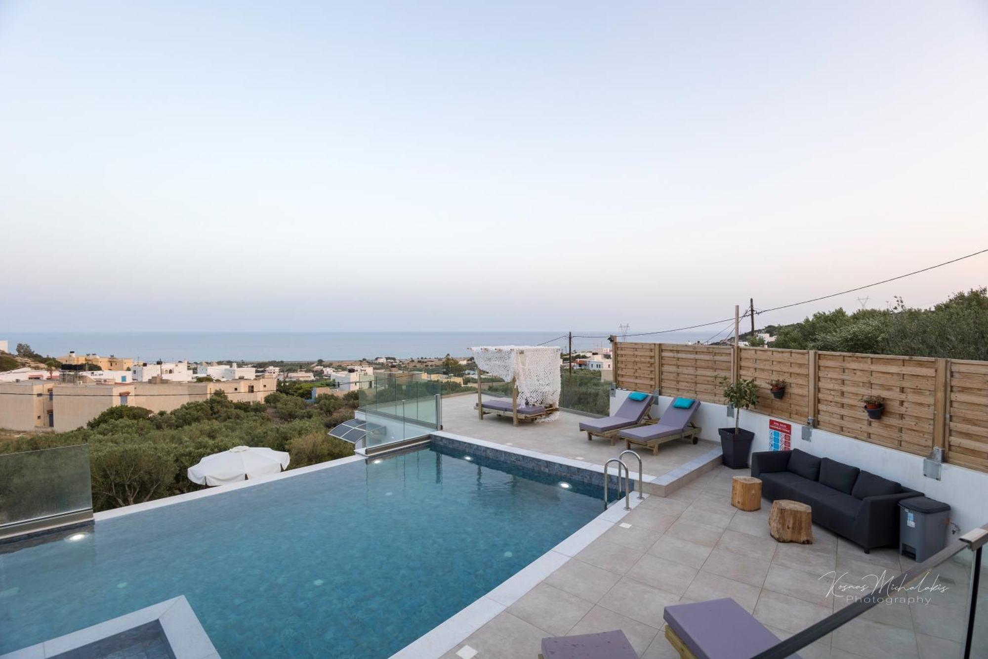 Zax Sea View Villas เอียราเปตรา ภายนอก รูปภาพ