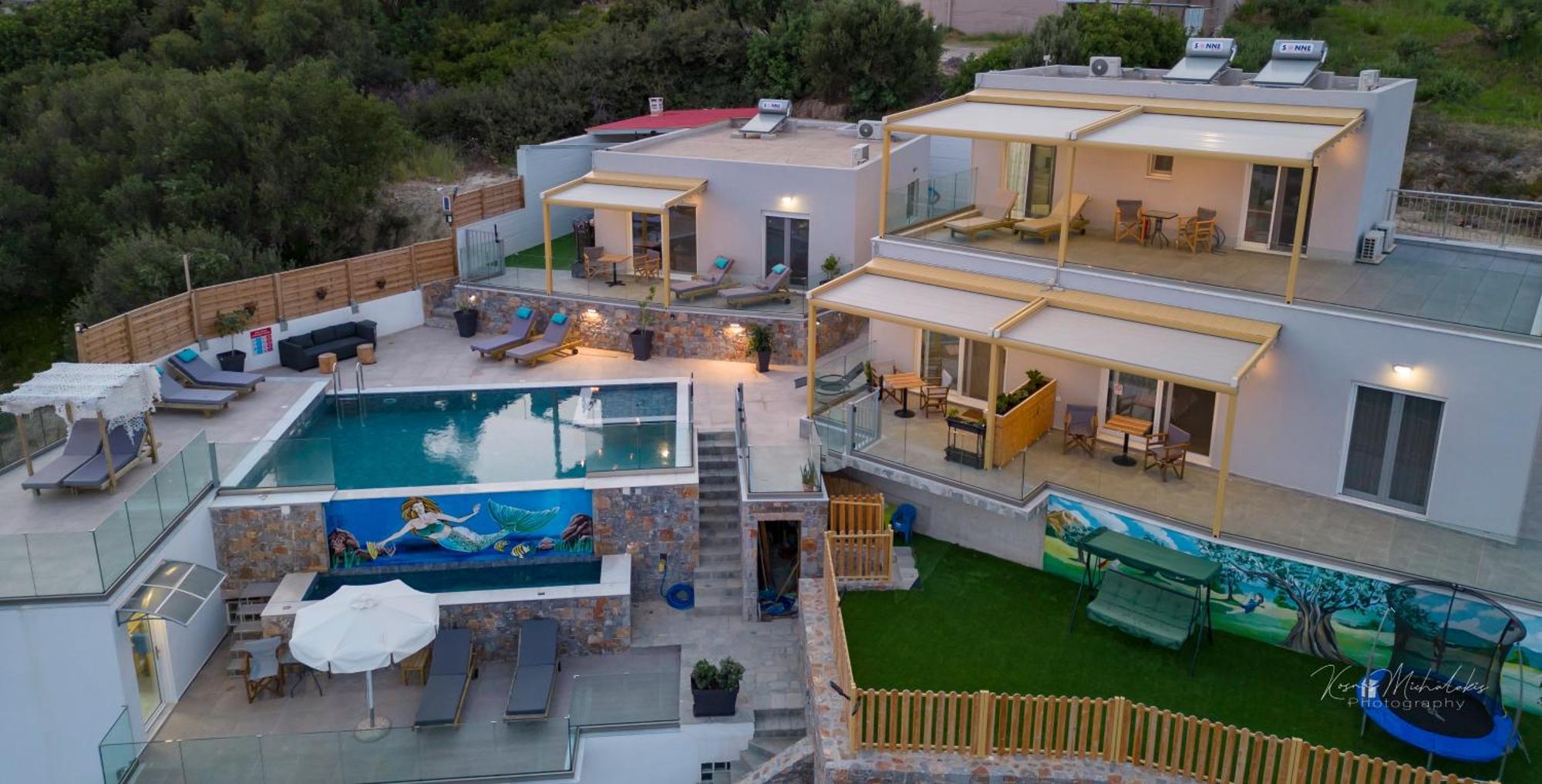 Zax Sea View Villas เอียราเปตรา ภายนอก รูปภาพ