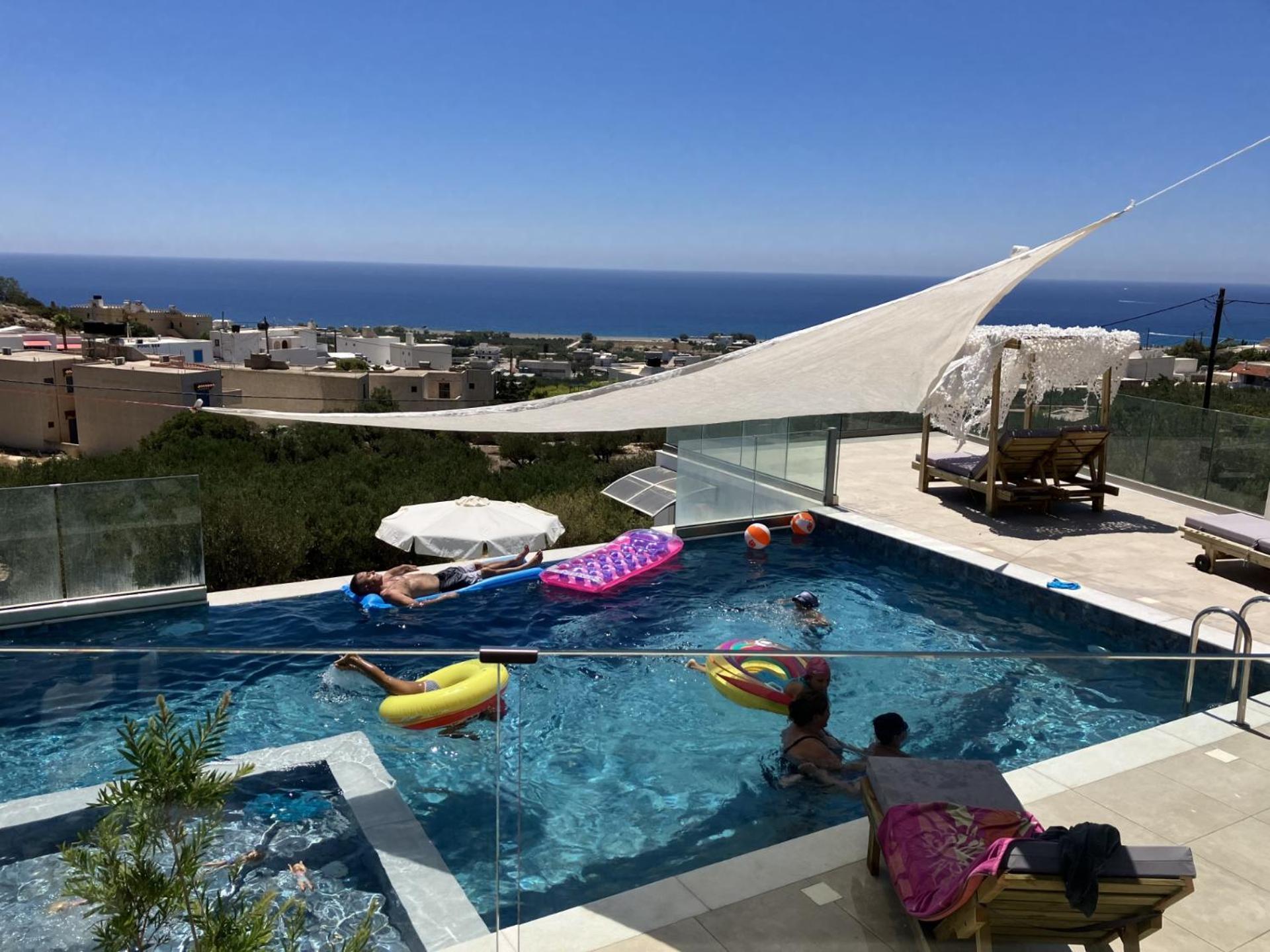 Zax Sea View Villas เอียราเปตรา ภายนอก รูปภาพ