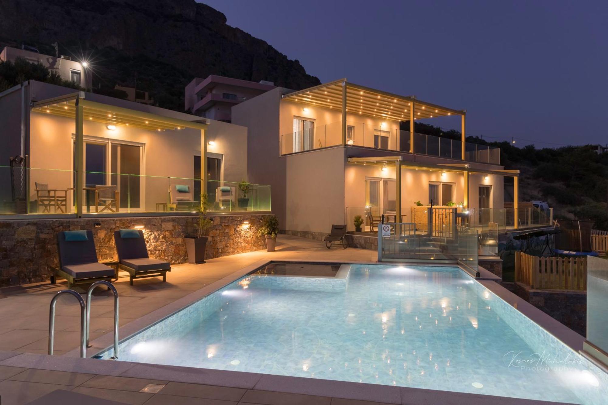 Zax Sea View Villas เอียราเปตรา ภายนอก รูปภาพ