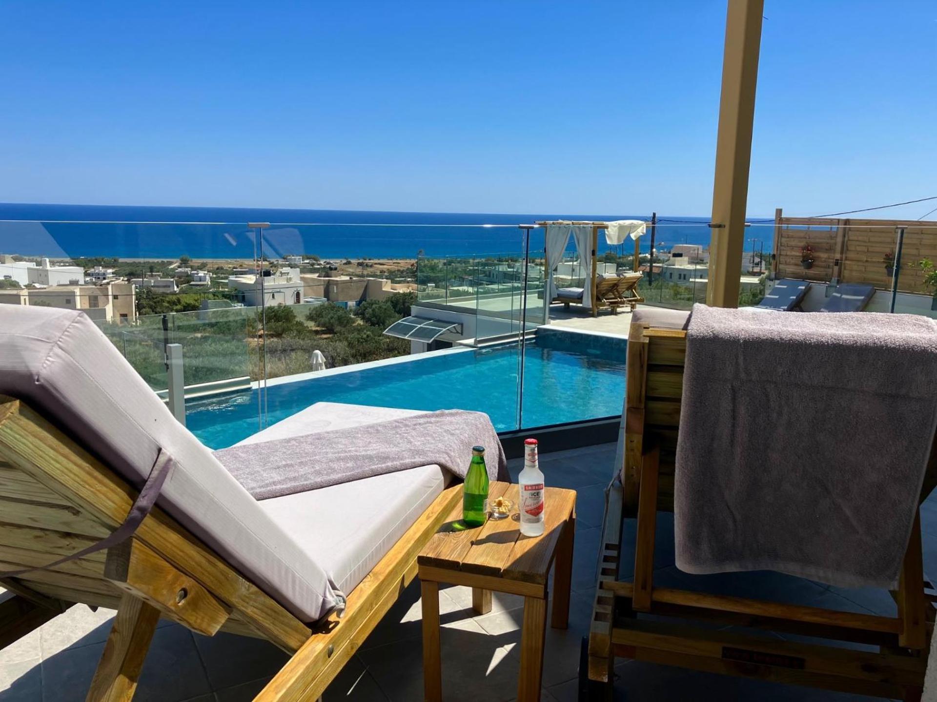 Zax Sea View Villas เอียราเปตรา ภายนอก รูปภาพ