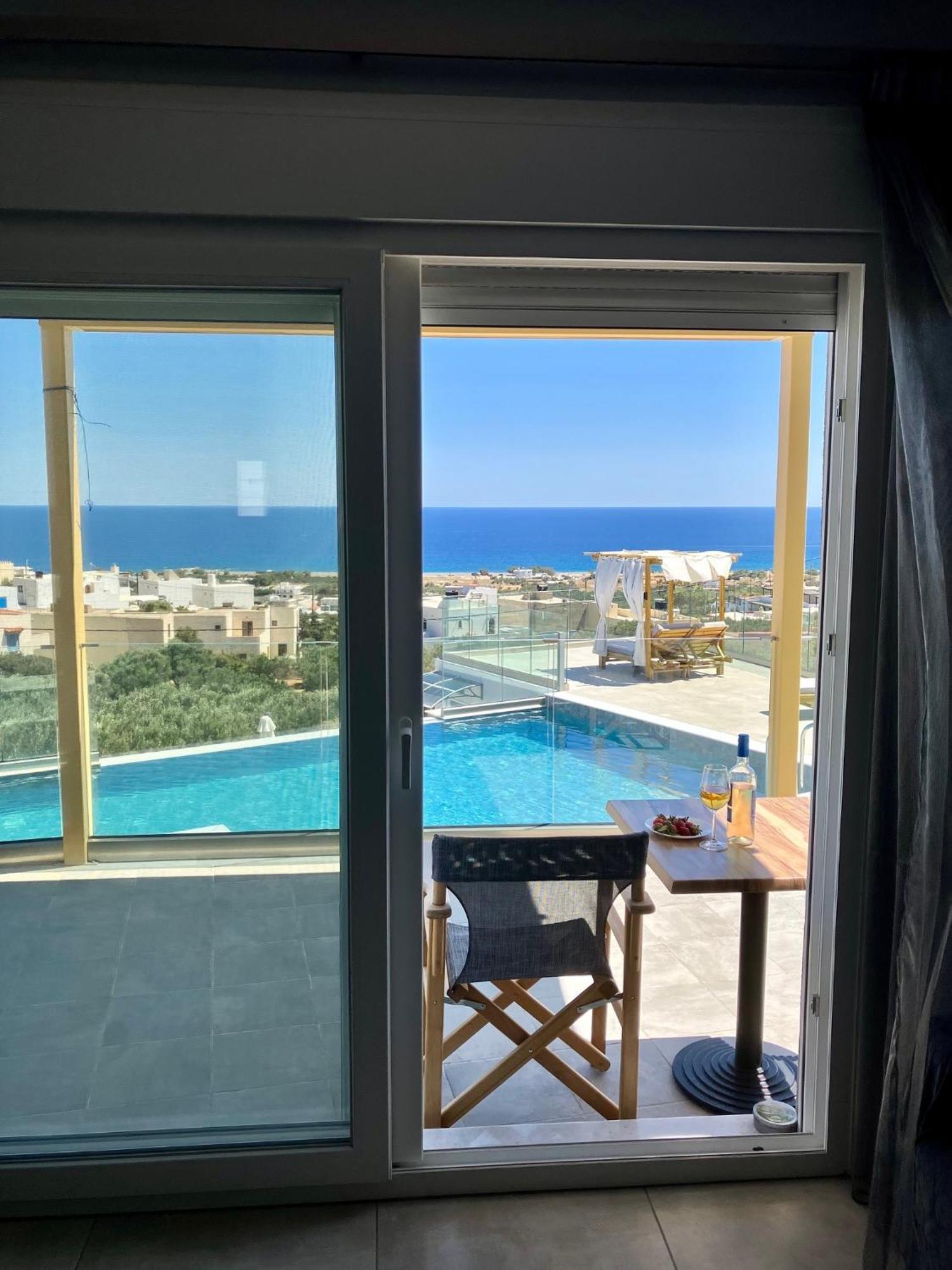 Zax Sea View Villas เอียราเปตรา ภายนอก รูปภาพ