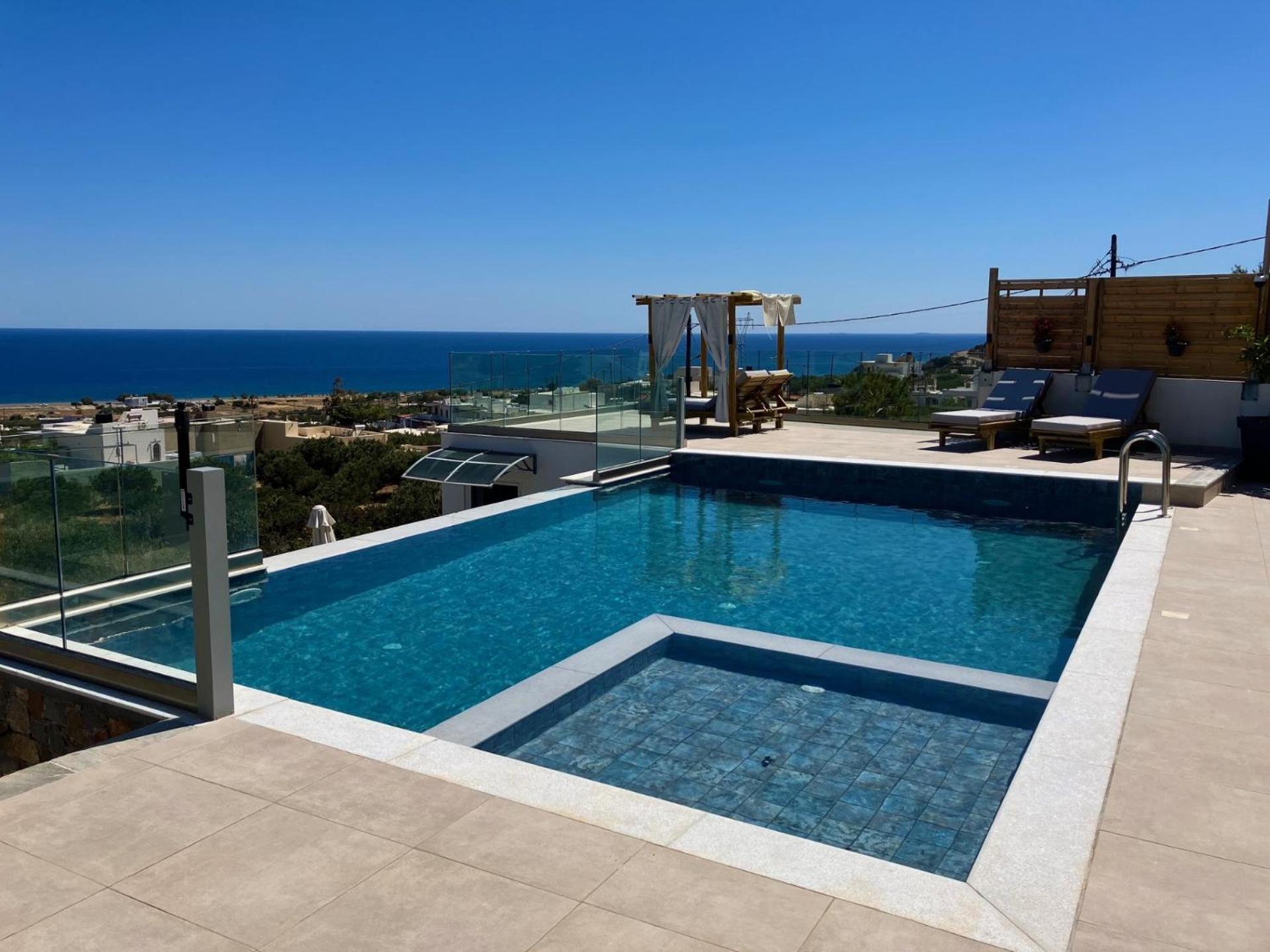 Zax Sea View Villas เอียราเปตรา ภายนอก รูปภาพ