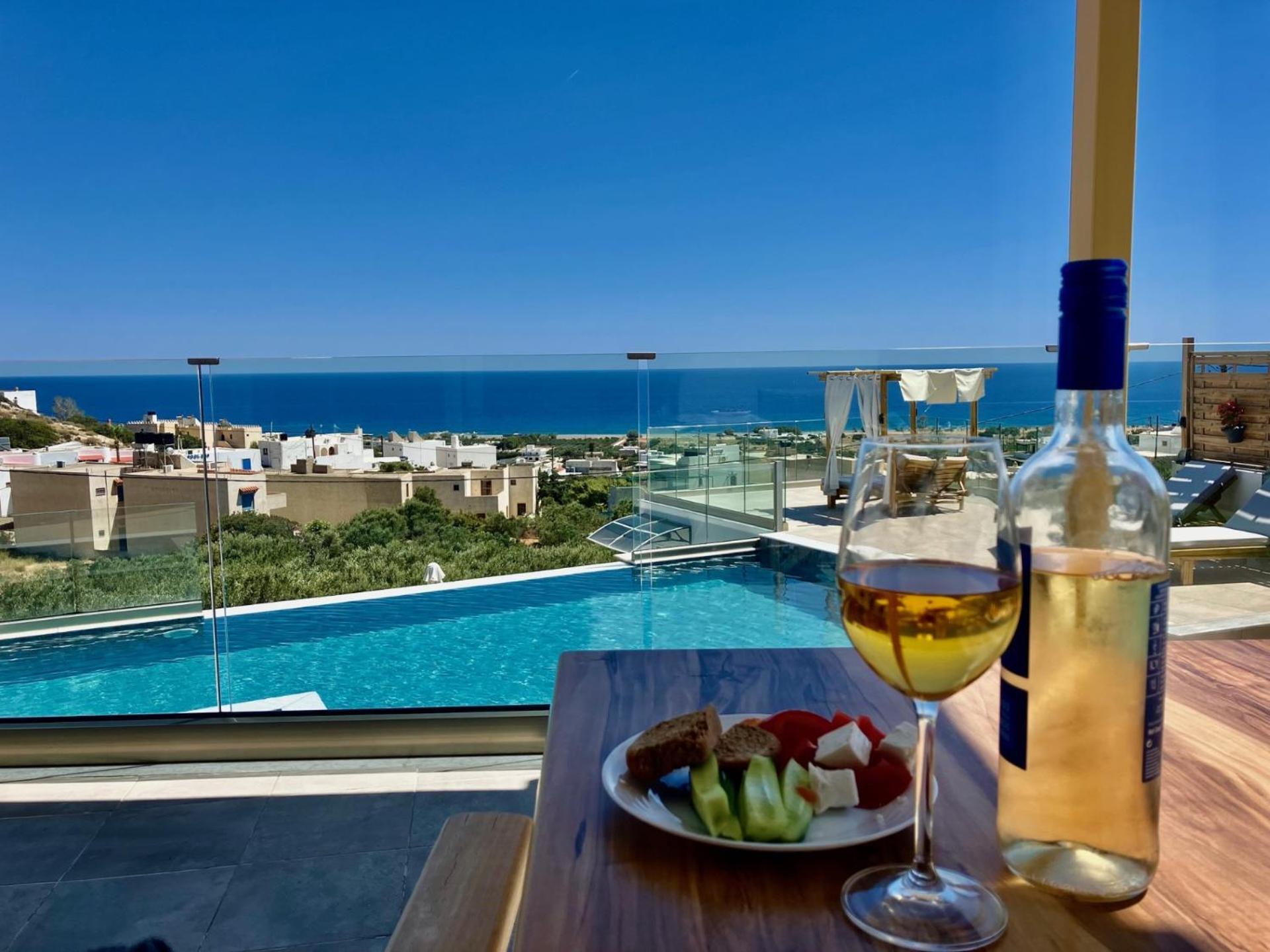 Zax Sea View Villas เอียราเปตรา ภายนอก รูปภาพ